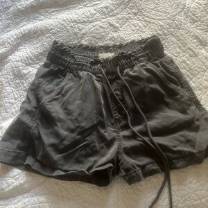 LOFT Charcoal Cargo Shorts